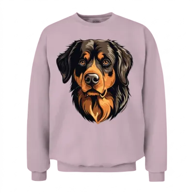 Cute Dog , Dog Breeds , Cute Dogs , Puppy , Dog Unisex Sweatshirt - Light Pink