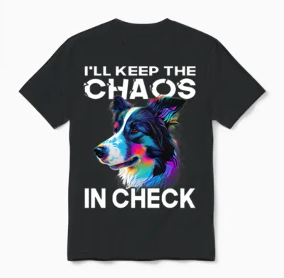 Border Collie - Dog Lover - Dog Owner Unisex T-Shirt - Black