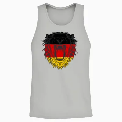 Germany Unisex Tank Top - Ash
