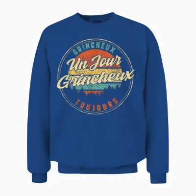 Grumpy a Grumpy Day Always Humour Father's Day H Unisex Sweatshirt - Royal