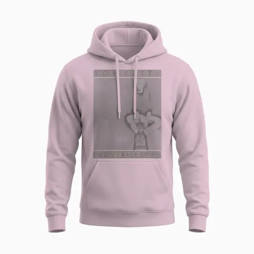 Tom Petty I Won't Back Down Unisex Hoodie - Light Pink