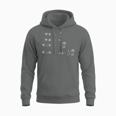 Maxwell Equations of Electromagnetism Physics Unisex Hoodie - Graphite Heather