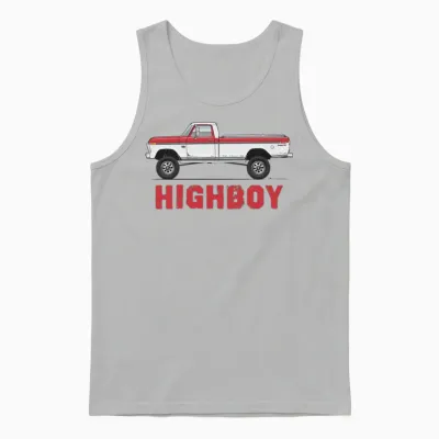 Higboy Candyapple Red Unisex Tank Top - Ash
