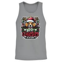 Best Dog Mom Ever Dog Dogs Best Dog Mama Unisex Tank Top - Sport Grey – 2