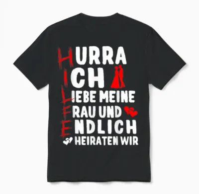 Stag Party Men's T-Shirt Jga Poltern Groom T-Shirt, Black, S Unisex T-Shirt - Black