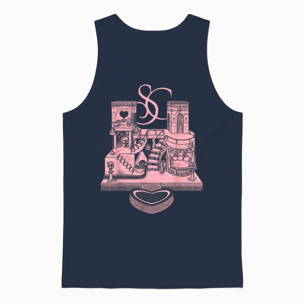 Do You Want the House Tour Sabrina Trending Shirt Men Women Unisex Tank Top in Navy