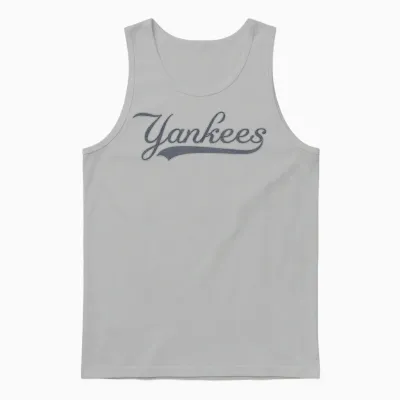 Yankees Vintage Retro Style Classic 70s & 80s Unisex Tank Top - Ash