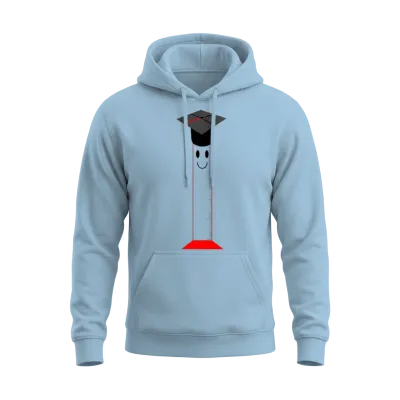 Graduated Cylinder - Funny Unisex Hoodie - Light Blue