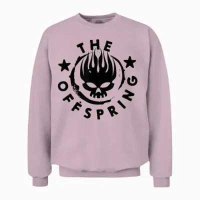 The Offspring Official Star Logo Unisex Sweatshirt - Light Pink
