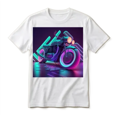Ride the Retro 2 Unisex T-Shirt - White