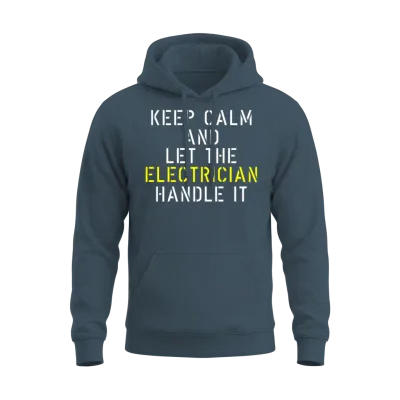 Funny Electrician Unisex Hoodie - Dark Heather