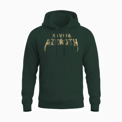 Savior of Azeroth Design from World of Warcraft Unisex Hoodie - Forest