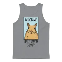 Squirrel Gag Funny Squirrel Lover Unisex Tank Top - Sport Grey – 1