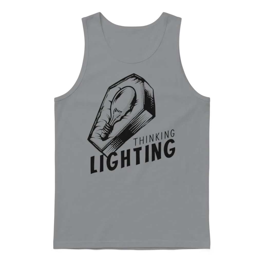 Lighting Dead Funny Unisex Tank Top - Sport Grey