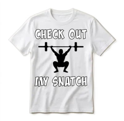 Check Out My Snatch Unisex T-Shirt - White