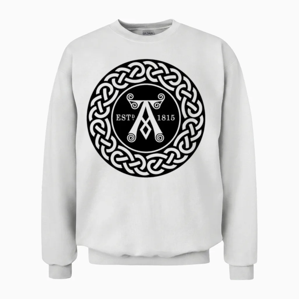 Ardberg3 Unisex Sweatshirt in White