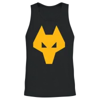Vintage Wolves Jersey Wolverhampton Soccer Wulfrun Unisex Tank Top - Black – 2