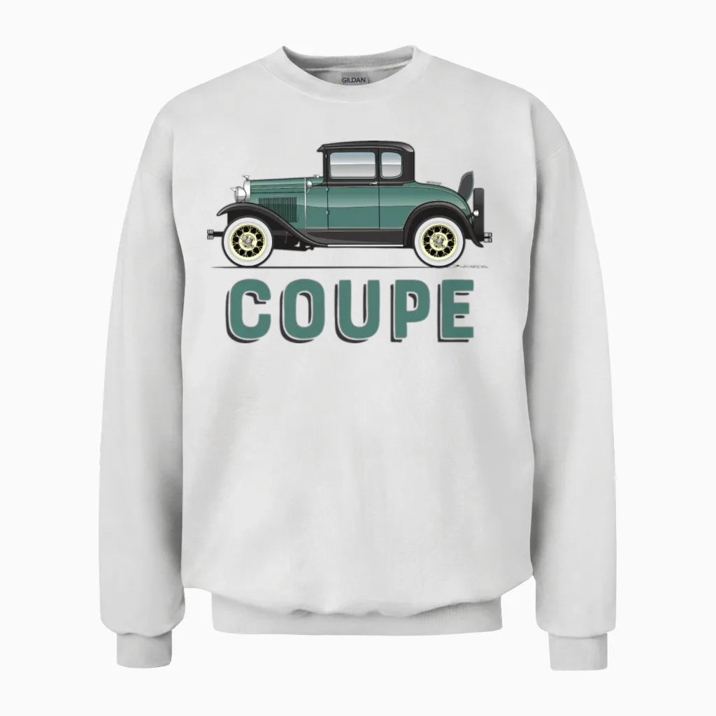 Coupe Elkpoint Unisex Sweatshirt in White