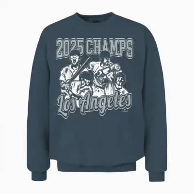 Los Angeles 2025 World Champions Unisex Sweatshirt - Dark Heather