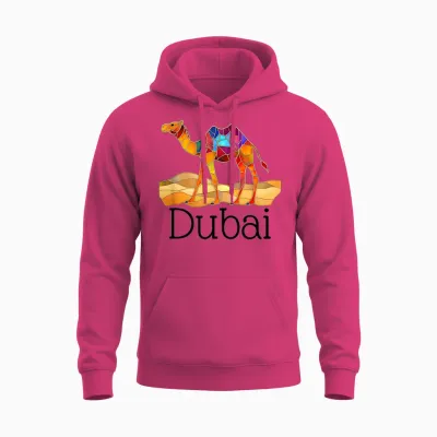 Dubai Unisex Hoodie - Heliconia
