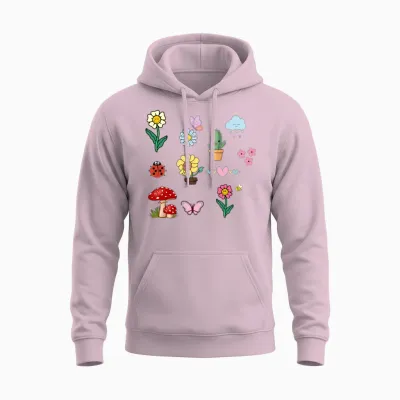 Cute Item Unisex Hoodie - Light Pink