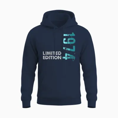 1974 Limited Edition Unisex Hoodie - Navy