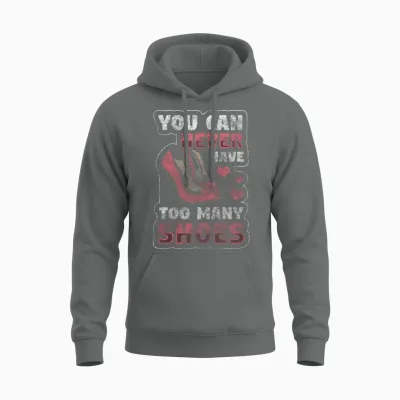 Shoes Boots Pumps Unisex Hoodie - Graphite Heather