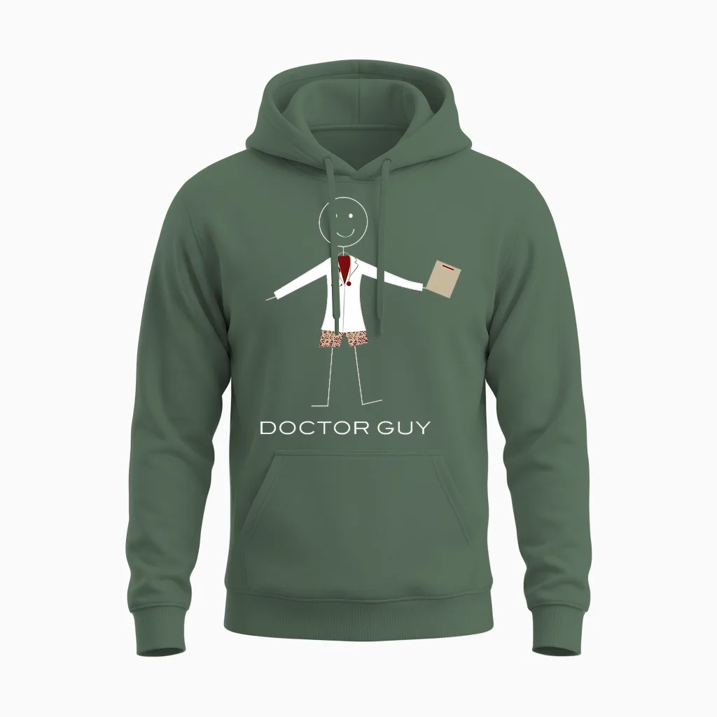 Drôle De Docteur Pour Homme, Docteur Médical T-Shirt Haut De Gamme Unisex Hoodie in Military Green