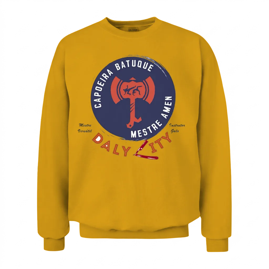 Og Logo: Capoeira Batuque 2022 Ed. Unisex Sweatshirt - Gold
