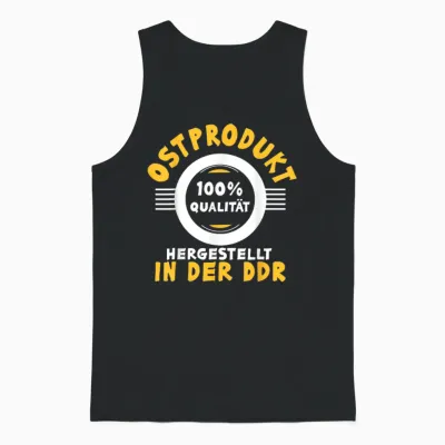 Ostprodukt Ostdeutscher Spruch Ddr Ostdeutschland Ossi Unisex Tank Top - Black