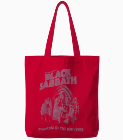 Offizielles Black Sabbath Universe Tote Bags - Red