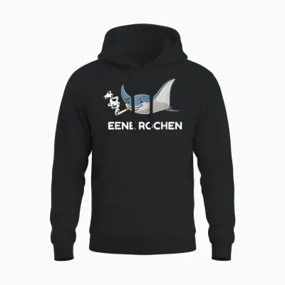Ene Rochen Fun Unisex Hoodie - Black