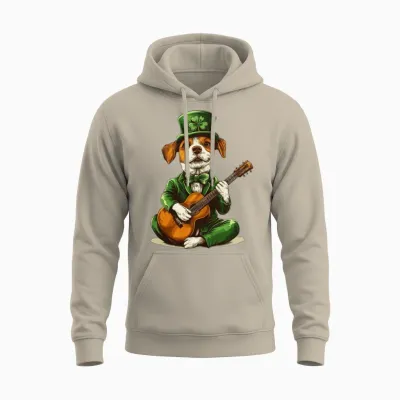 Dog Unisex Hoodie - Sand