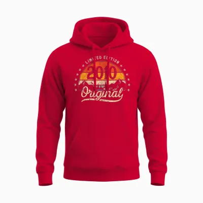 Limited Edition Original 2010 16 Jahre 16. Geburtstag Junge Unisex Hoodie - Red
