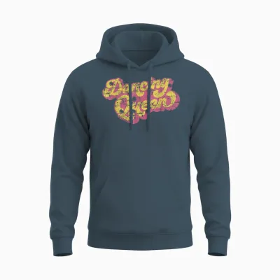 Dancing Queen Shirt Vintage Dancing 70s Unisex Hoodie - Dark Heather