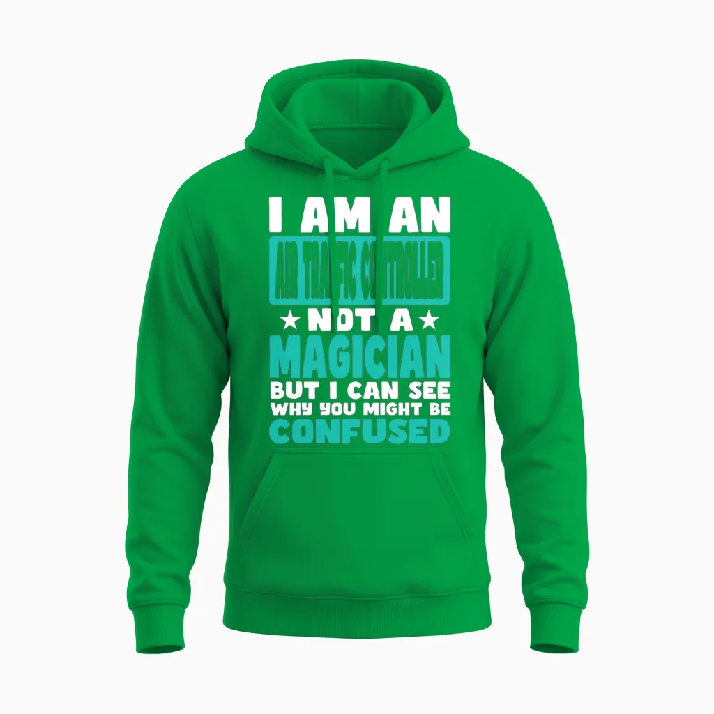 Air Traffic Controller Unisex Hoodie in Irish Green