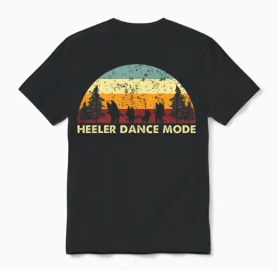 Retro Dance Mode Unisex T-Shirt - Black