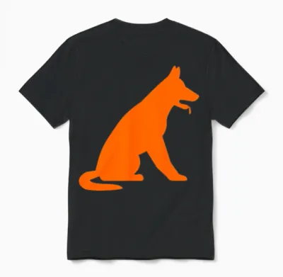 Dog 01 Unisex T-Shirt - Black