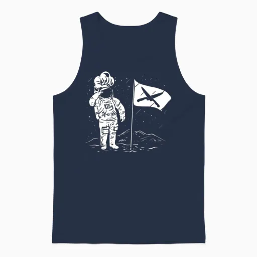 Cook Chef Funny Unisex Tank Top - Navy