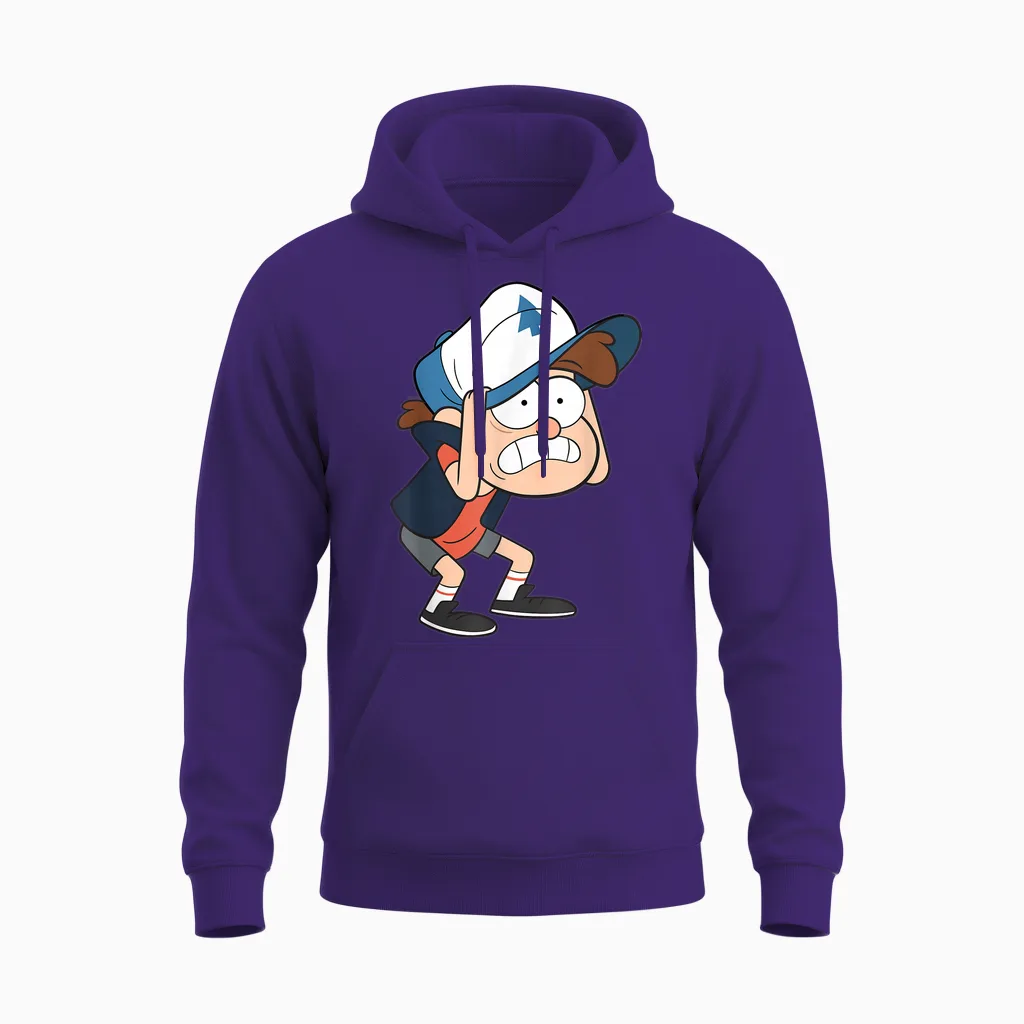 Disney Gravity Falls Dipper Pines Official Disney Channel Unisex Hoodie in Purple