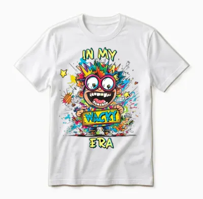 Wacky Outfit | in My Wacky Era for Men, Women And Unisex T-Shirt - White