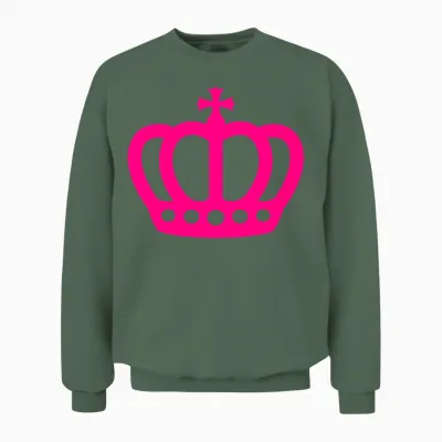 Crown Unisex Sweatshirt - Military Green