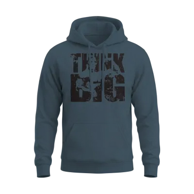 Think Big (arnold Schwarzenegger) Unisex Hoodie - Dark Heather