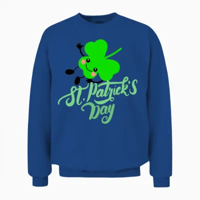 St Patrick's Day Unisex Sweatshirt - Royal