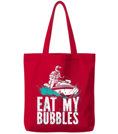 Jet Ski Tote Bags - Red