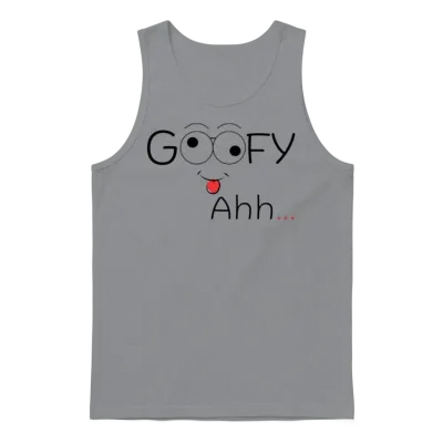 Funny Goofy Unisex Tank Top - Sport Grey