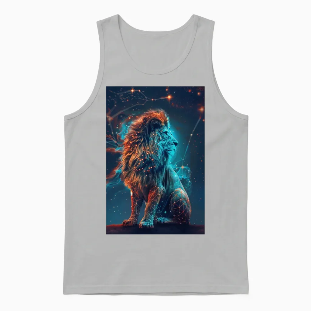 Capricorn Unisex Tank Top in Ash