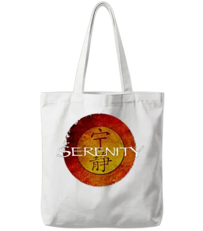 Firefly Serenity Shield Tote Bags - White