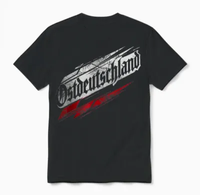Ostdeutschland Vintage Klassik Unisex T-Shirt - Black