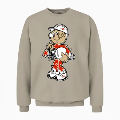 Reddy Kilowatt Unisex Sweatshirt - Sand